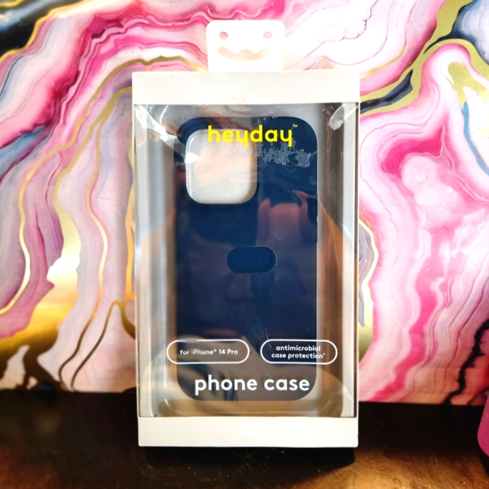 Heyday Navy Phone Case for iPhone 14 Pro